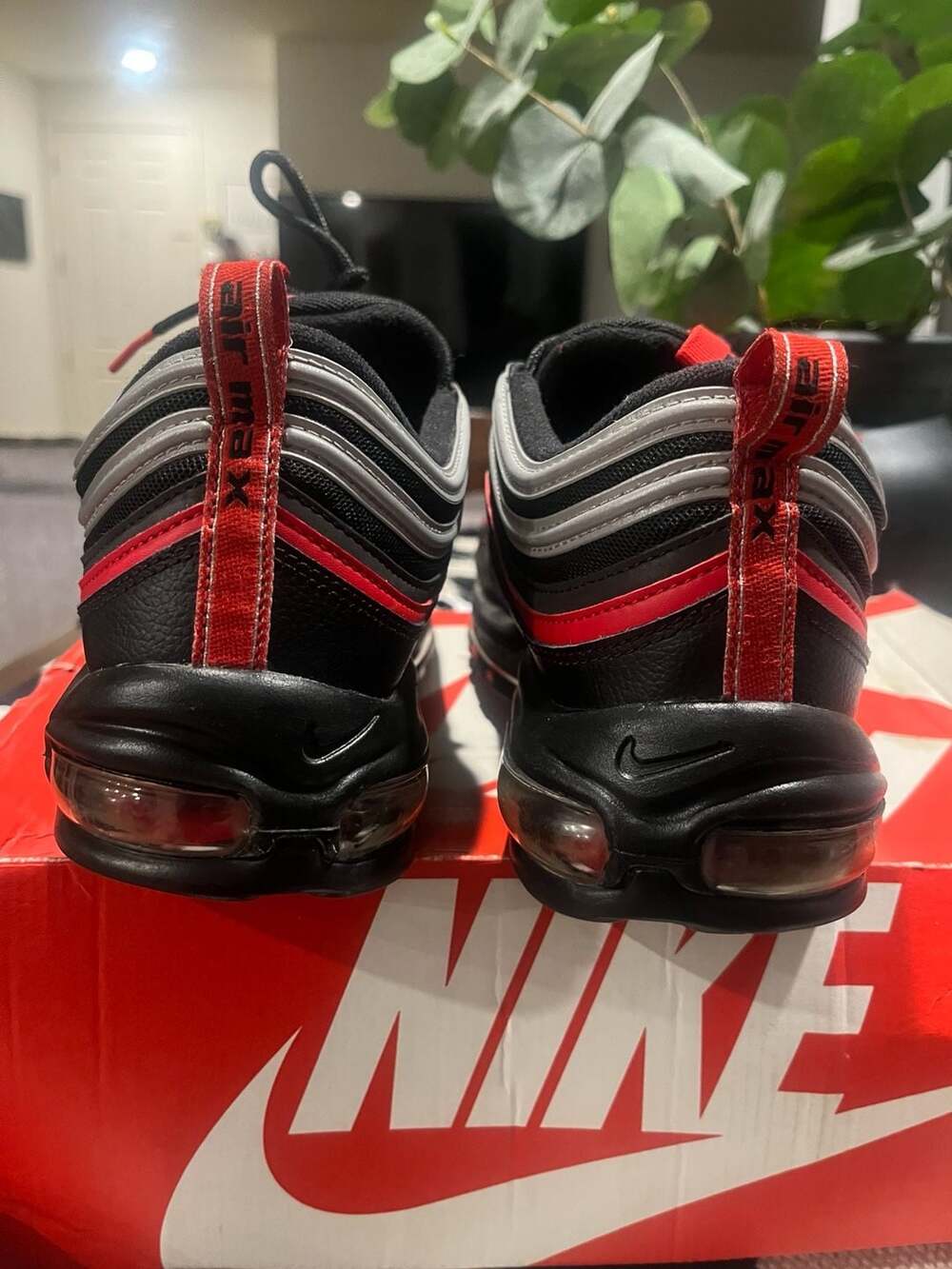 Buy Nike Air Max 97 'Reflective Bred' - 921826 014 - Picture 4 of 10
